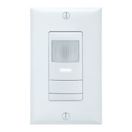 Acuity Brands Lighting Lithonia Lithonia Wall Switch Decorator Sensor - Passive Infrared Pir: White WSX WH